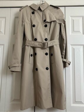 NWOT BURBERRY London Classic Double-Breasted Mid-length Trench Coat